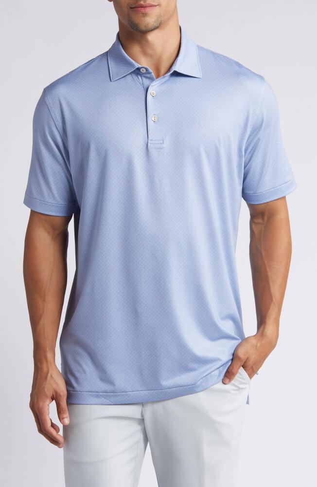 Peter Millar Soriano Performance Jersey Polo in Infinity Cover