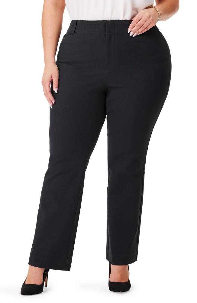 NIC+ZOE Plaza Demi Bootcut Ankle Pants in Black Onyx Cover