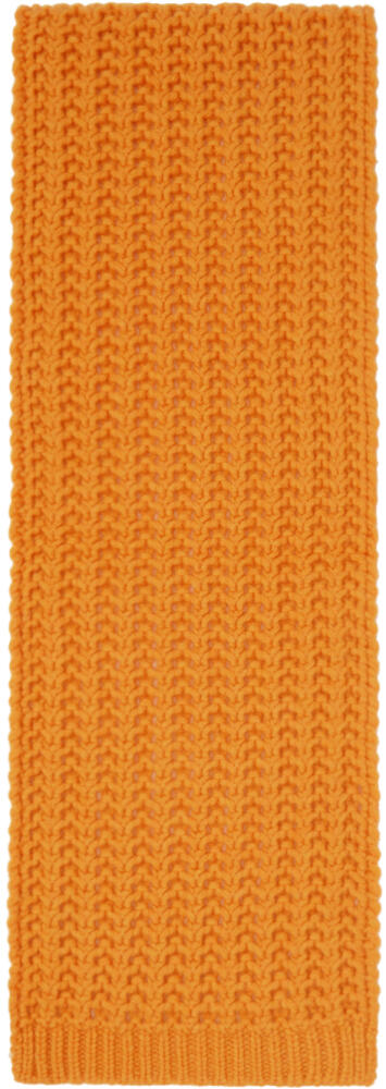 LISA YANG Orange Lima Scarf Cover