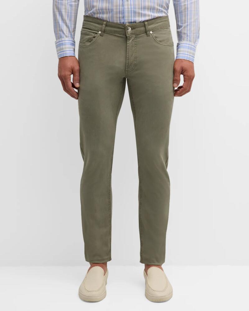 Peter Millar Men's Wayfare 5-Pocket Trousers Cover