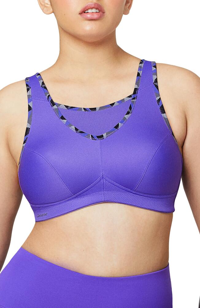 Glamorise No-Bounce Camisole Sports Bra in Dahlia Purple Cover