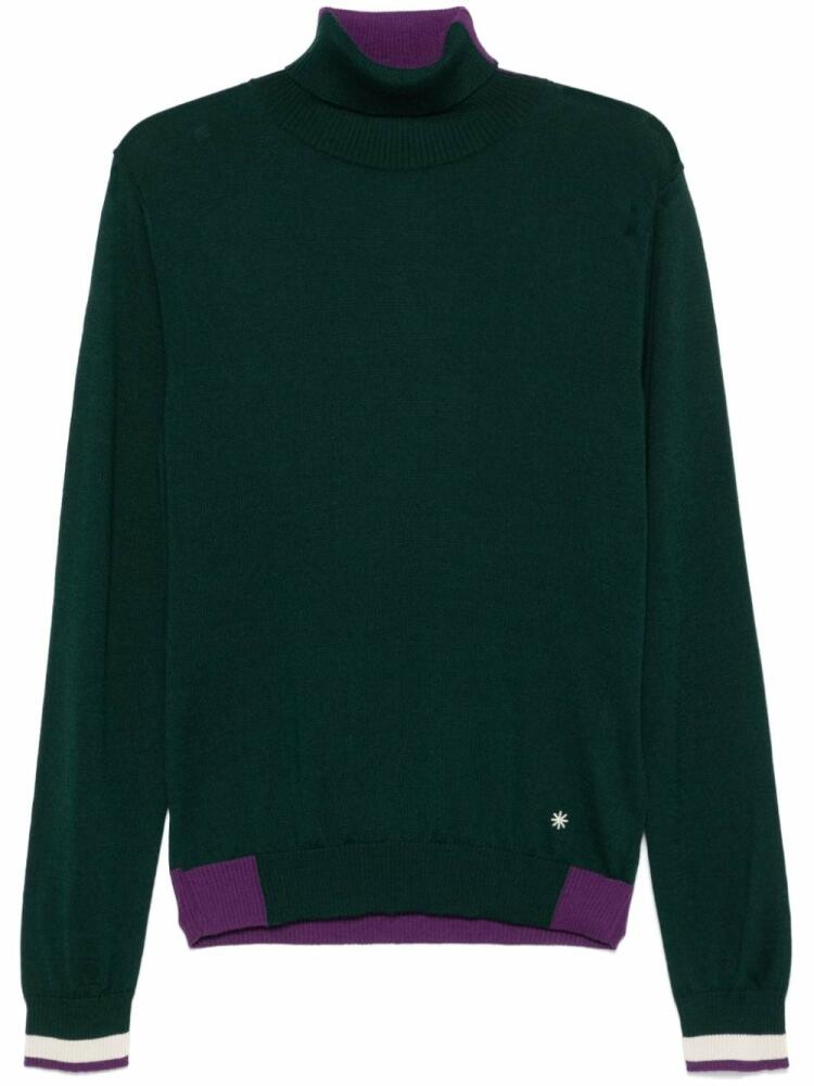 Manuel Ritz fine-knit sweater - Green Cover