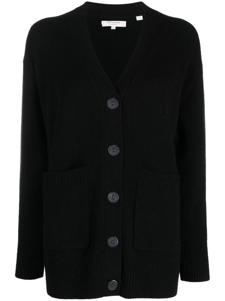 Chinti & Parker V-neck cashmere cardigan - Black Cover