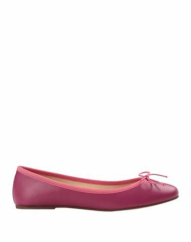 Ballerette Colonna Woman Ballet flats Fuchsia Soft Leather Cover