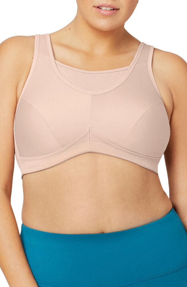 Glamorise No-Bounce Camisole Sports Bra in Light Brown Cover