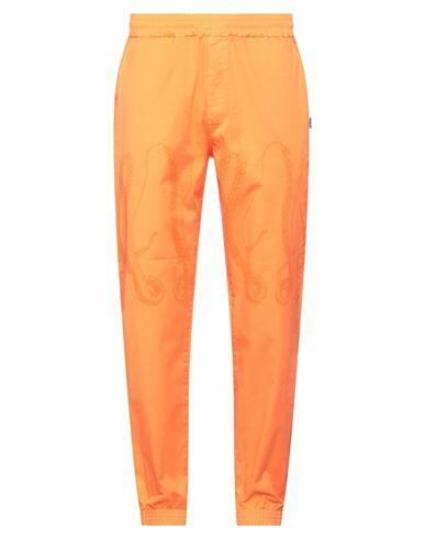 Octopus Man Pants Orange Cotton, Elastane Cover