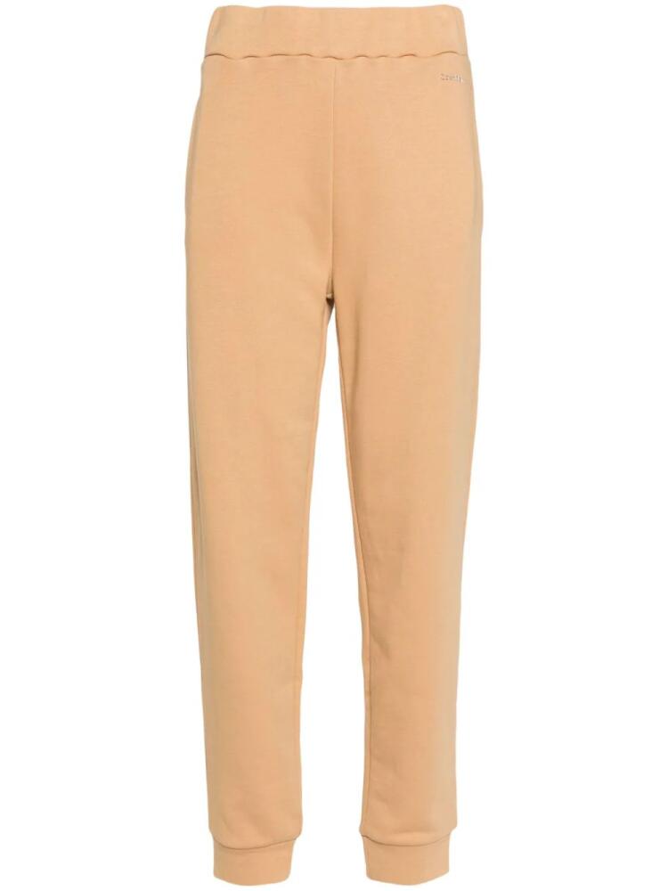 Calvin Klein logo-print track pants - Neutrals Cover