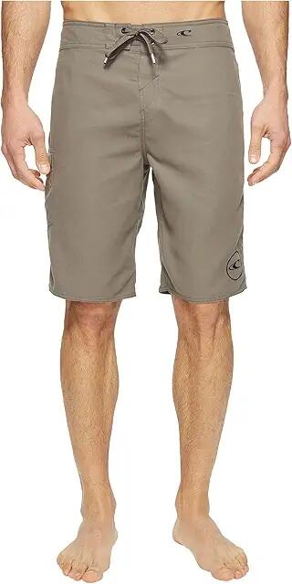 O'Neill Santa Cruz Solid 2.0 Boardshorts (Charcoal) Men's Swimwear Cover