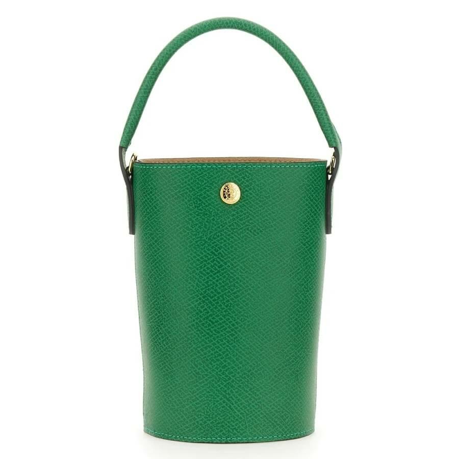 Longchamp Epure XS Leather Bucket Bag - Green Cover