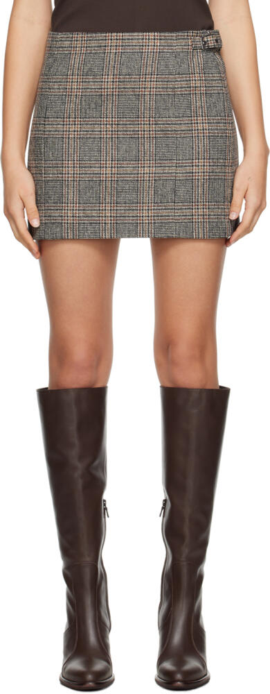 rag & bone Black Cora Miniskirt Cover