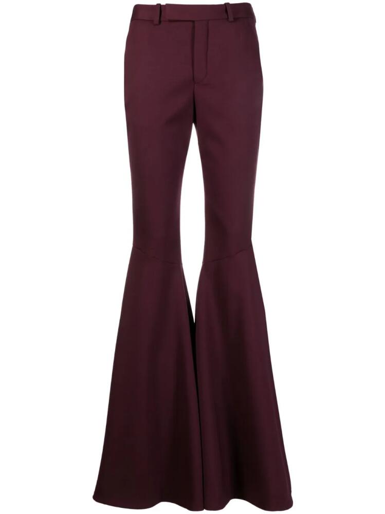 Saint Laurent high-waisted flared trousers Cover