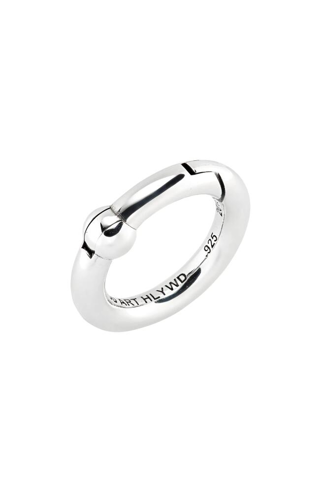 Good Art Hlywd Sterling Silver Carabiner Ring Cover