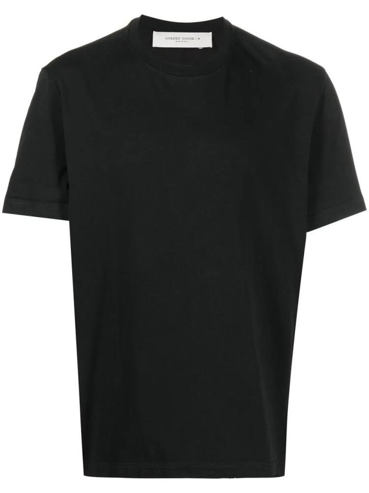 Golden Goose crew neck cotton T-shirt - Black Cover