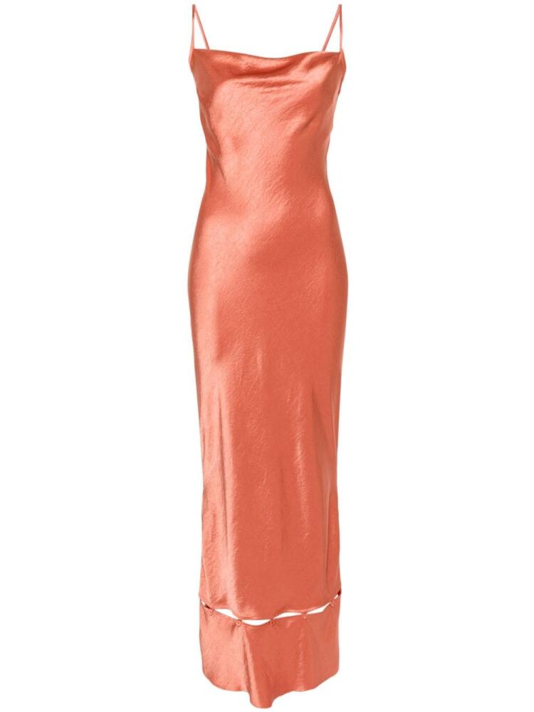 Nanushka Renny maxi dress - Orange Cover