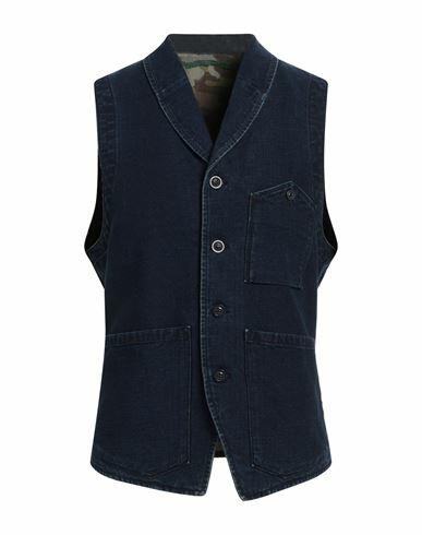 Hand Picked Man Blazer Blue Cotton Cover