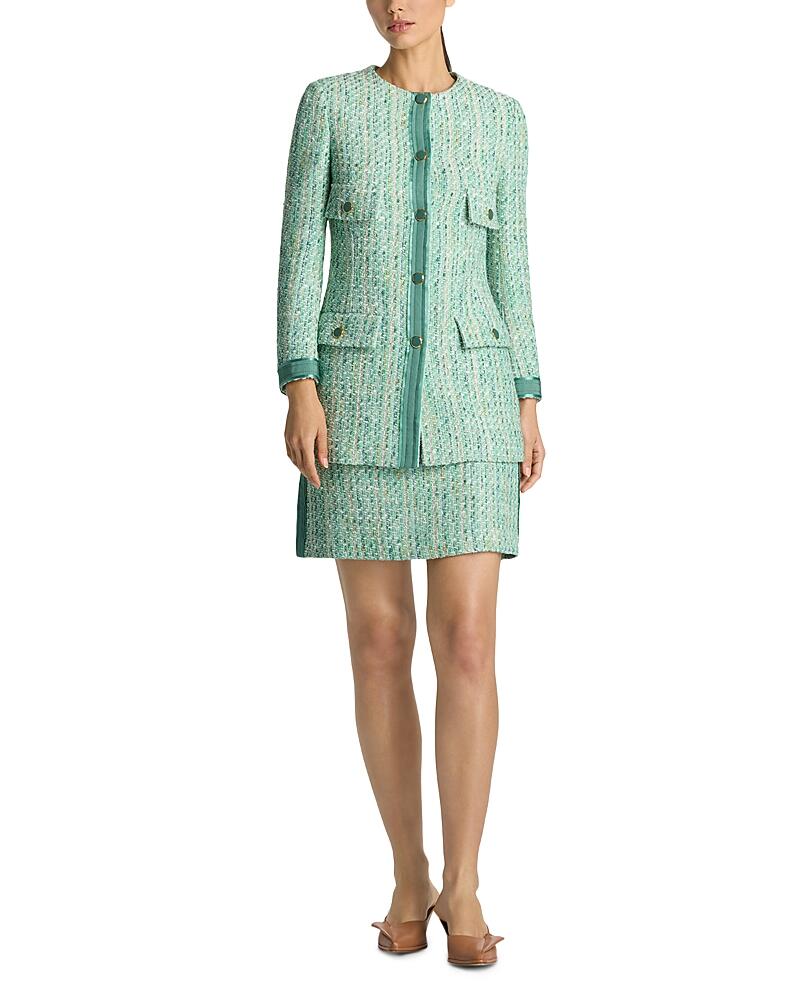 St. John Metallic Tweed Jacket Cover