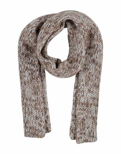 John Elliott Man Scarf Brown Cotton, Wool, Polyamide, Alpaca wool Cover