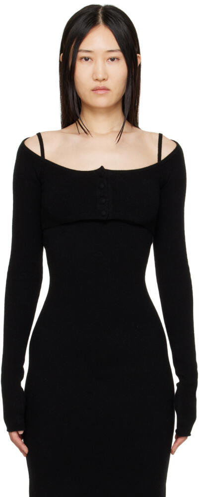 Sportmax Black Ugo Cardigan Cover