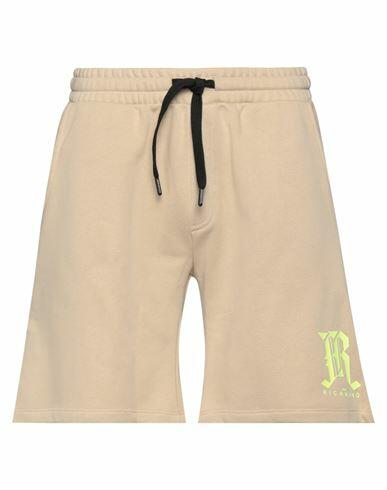 John Richmond Man Shorts & Bermuda Shorts Sand Cotton Cover