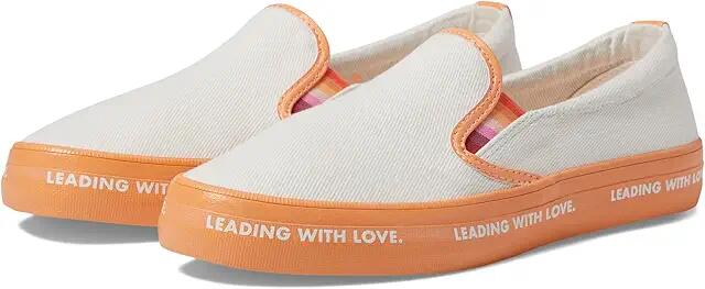 Sperry Crest Slip-On Pride (Ivory) Women's Shoes Cover