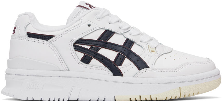 Asics White & Navy EX89 Sneakers Cover