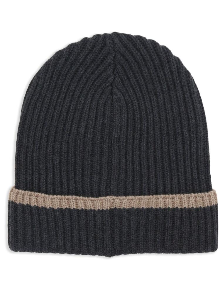 Brunello Cucinelli embellished cashmere beanie - Black Cover