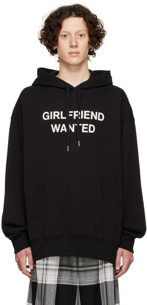 Stolen Girlfriends Club Black Organic Cotton Hoodie Cover