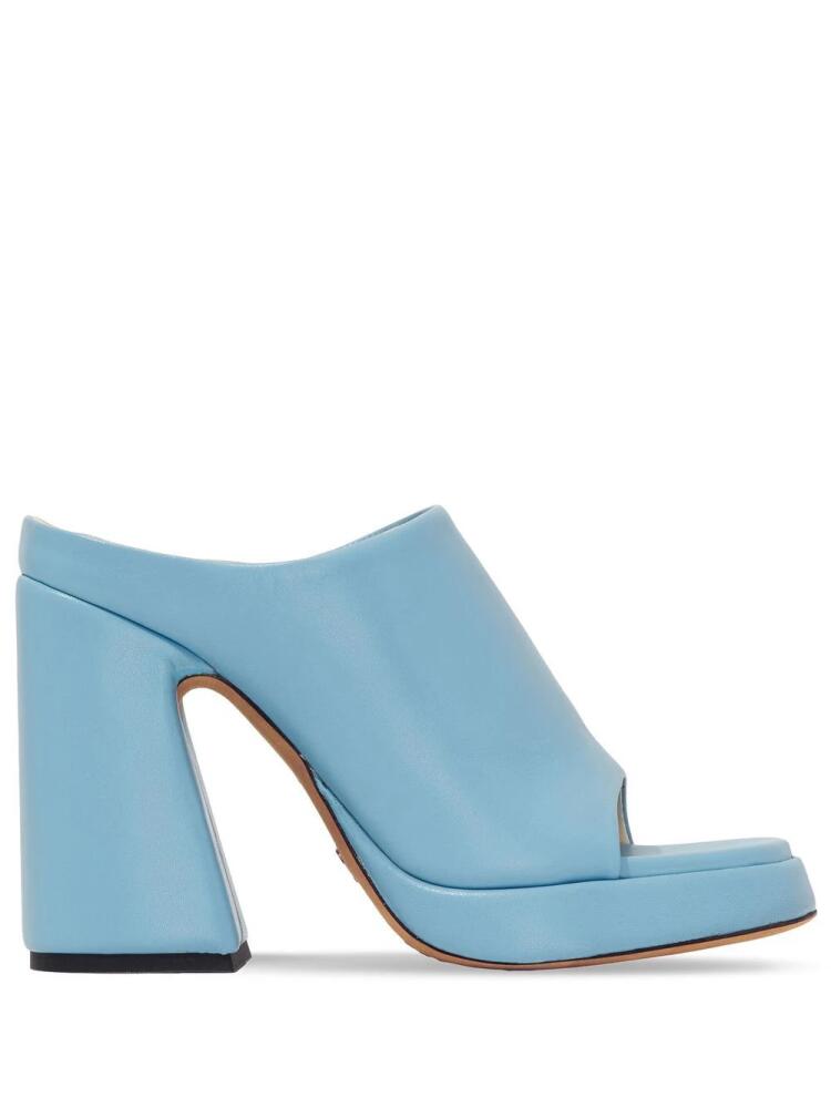 Proenza Schouler Forma 110mm platform sandals - Blue Cover