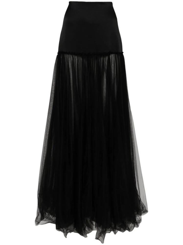 Amen tulle maxi skirt - Black Cover