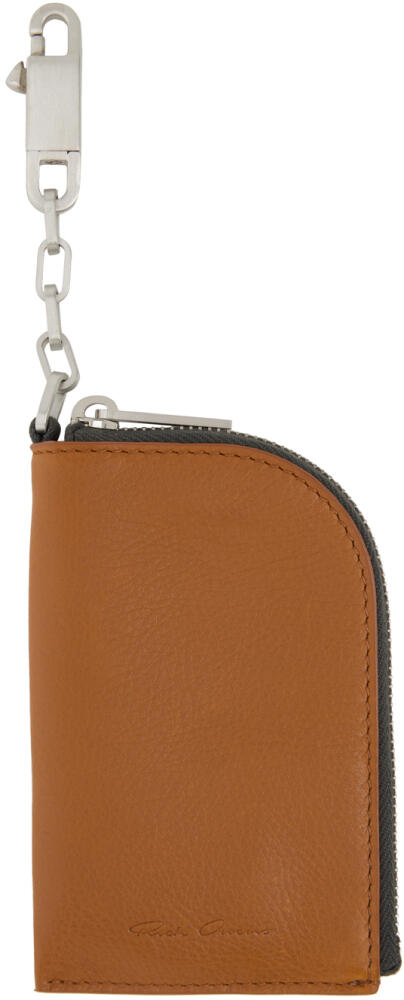 Rick Owens Tan Hook Wallet Cover