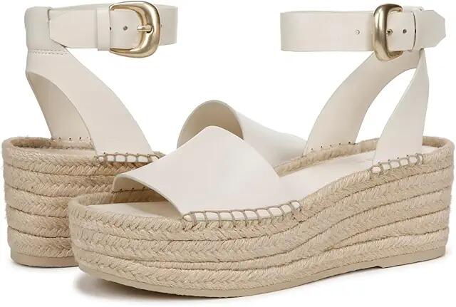 Vince Belisa Platform Espadrille Sandals (Milk White) Women's Sandals Cover