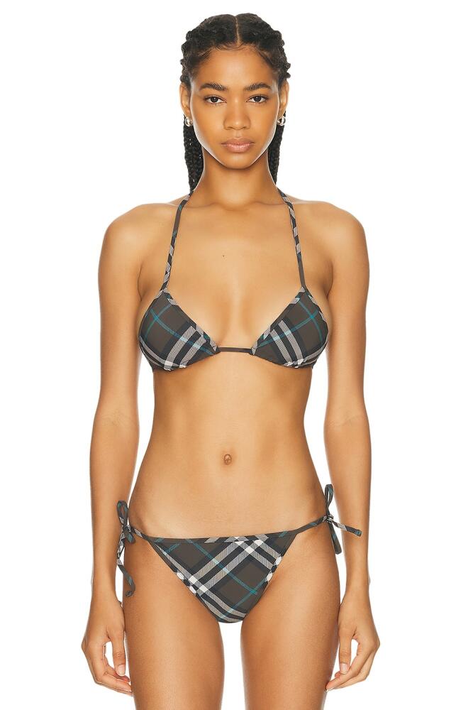 Burberry Bikini Top in Grey Cover