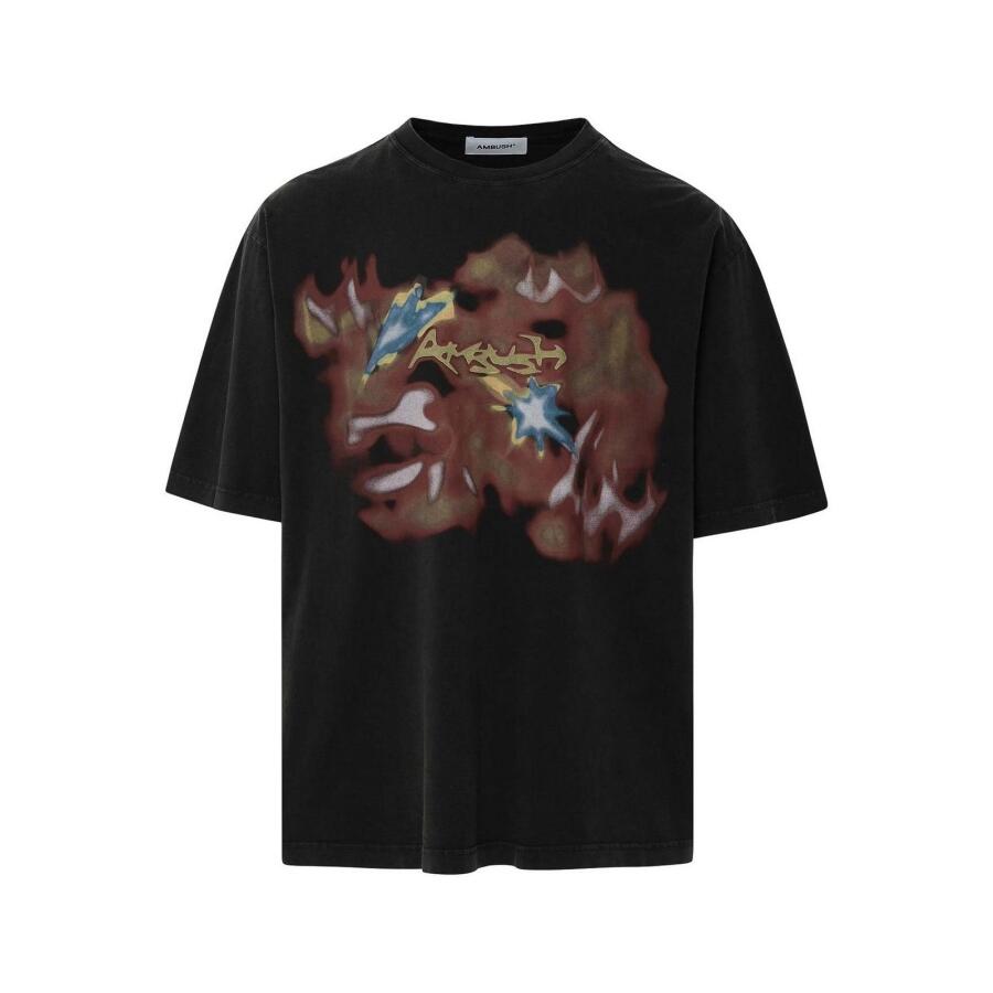 Ambush Abstract-Print Graphic T-Shirt Cover