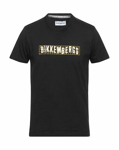 Bikkembergs Man T-shirt Black Cotton Cover