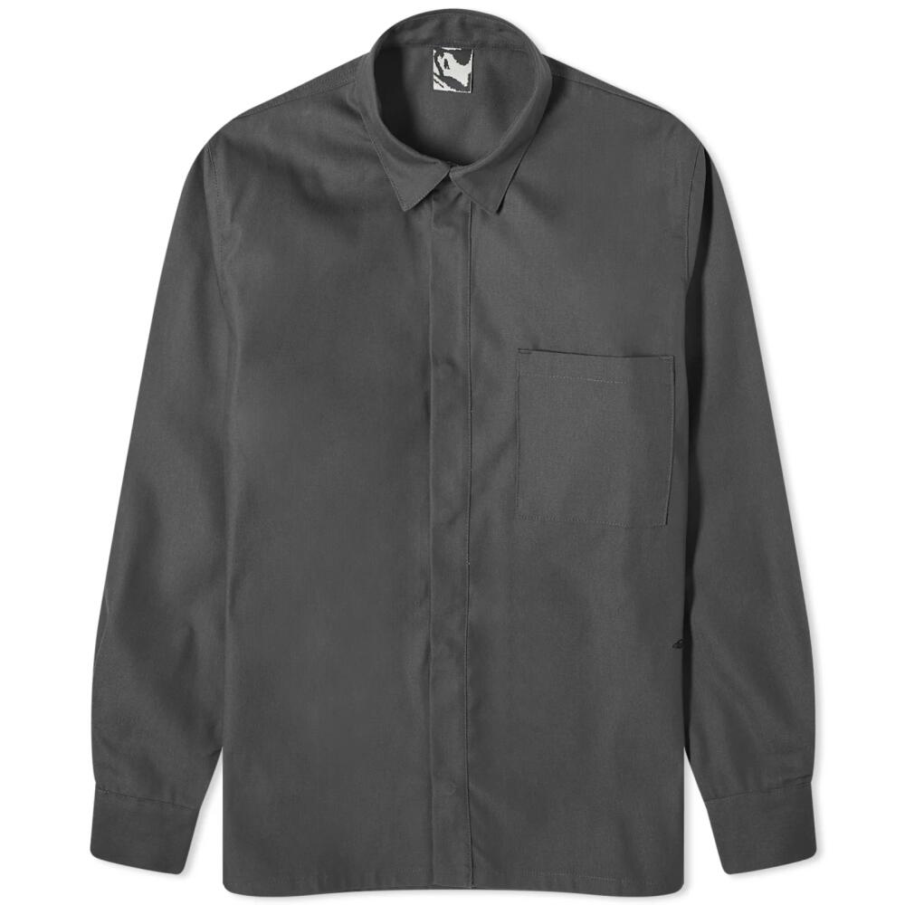 GR10K Men's Processing Overshirt in Grey Cover