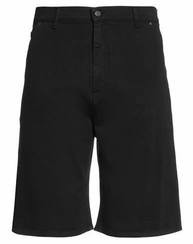 Moschino Man Shorts & Bermuda Shorts Black Cotton Cover