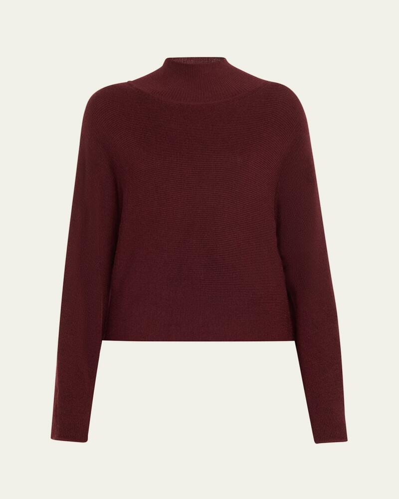 Ramy Brook Cassidy Mock-Neck Wool Sweater Cover