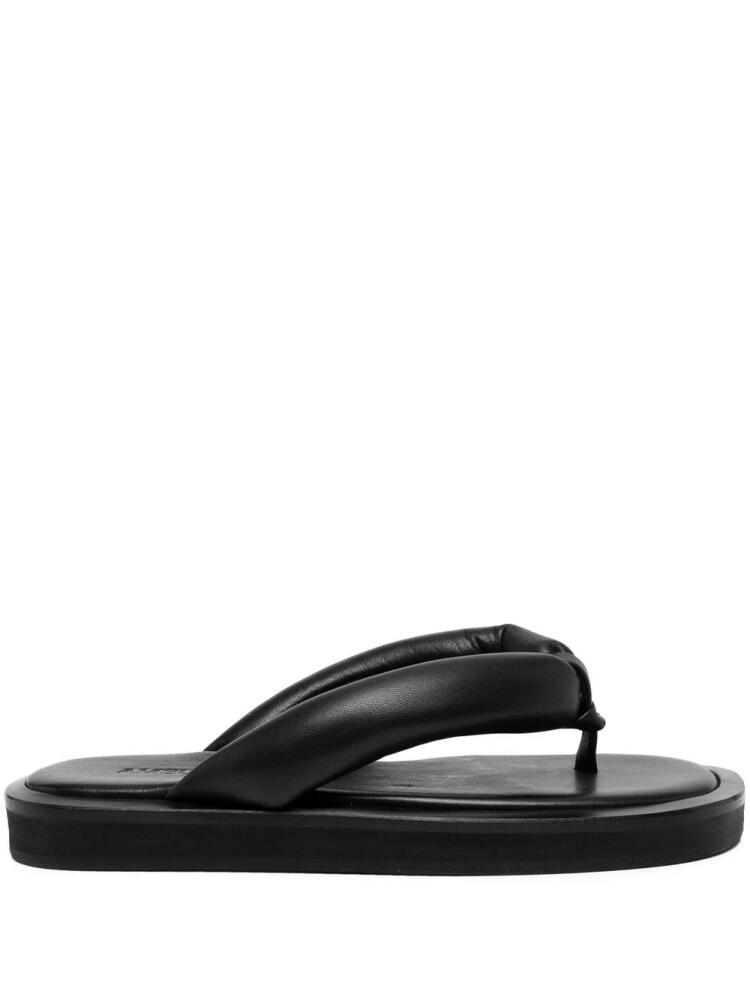 AMBUSH padded-strap flip flops - Black Cover