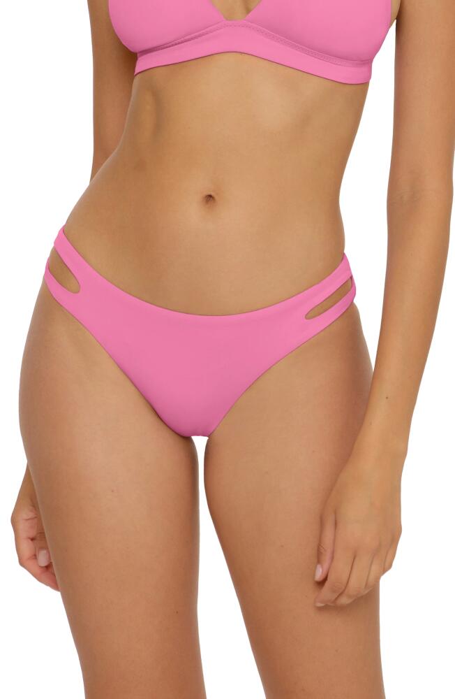 Becca Color Code Cutout Hipster Bikini Bottoms in Pinkie Cover