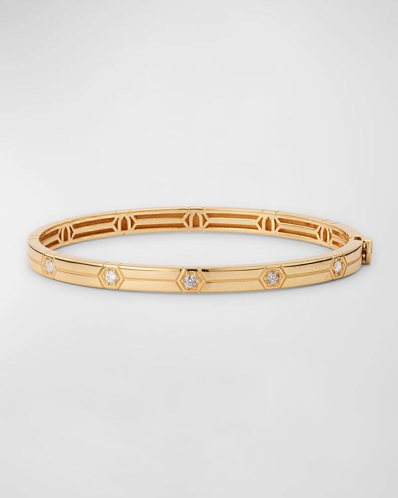 Miseno Baia Sommersa 18K Yellow Gold Diamond Bracelet Cover