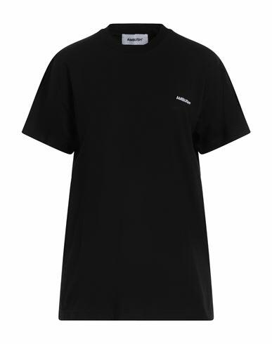 Ambush Woman T-shirt Black Organic cotton, Polyester Cover