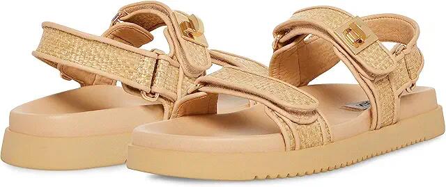 Steve Madden Mona Sandal (Raffia) Women's Shoes Cover