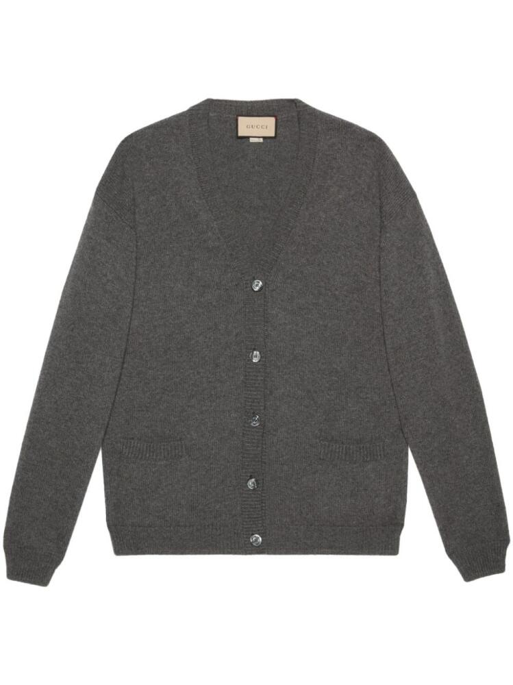 Gucci cashmere cardigan - Grey Cover