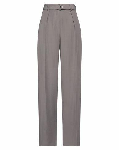 Jil Sander Woman Pants Grey Viscose, Linen Cover