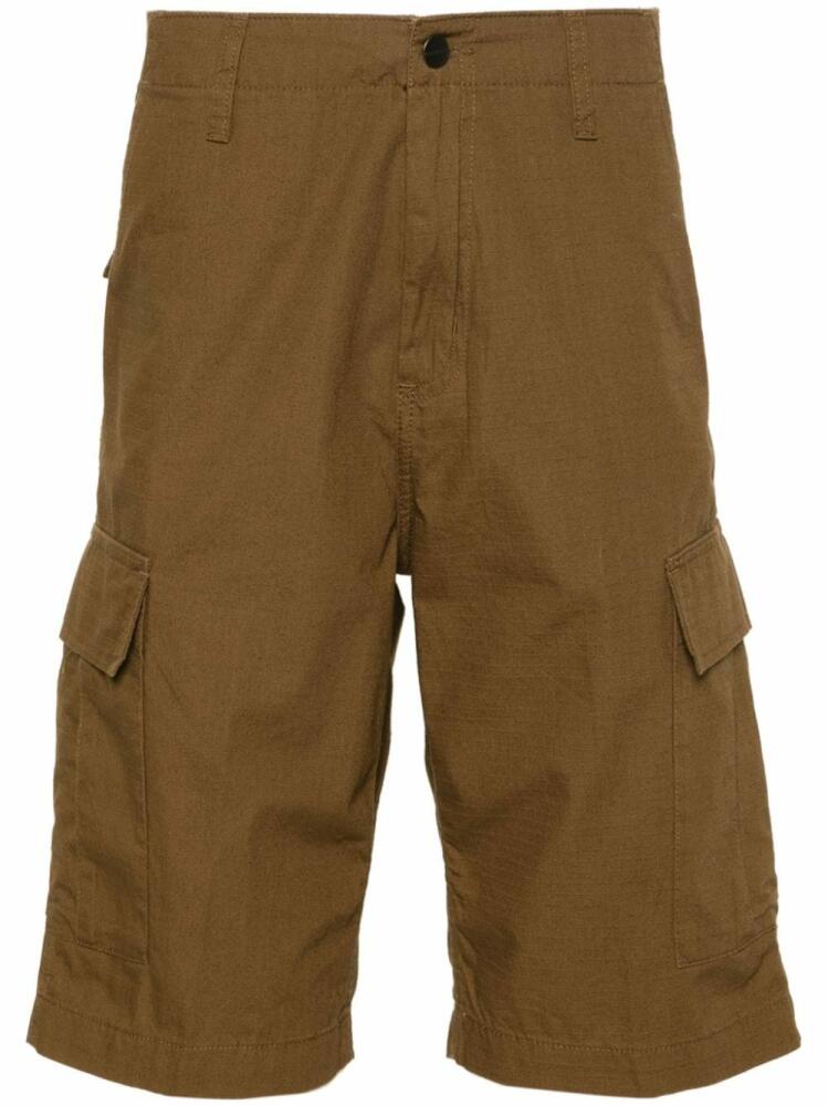 Carhartt WIP low-waisted ripstop cargo shorts - Brown Cover