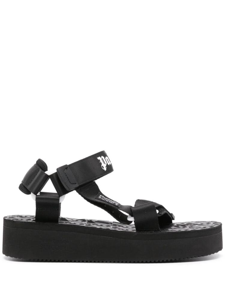 Palm Angels x Suicoke Depa sandals - Black Cover