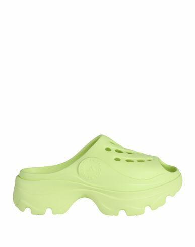 Adidas By Stella Mccartney Adidas By Stella Mccartney Clog Woman Sandals Acid green Rubber Cover