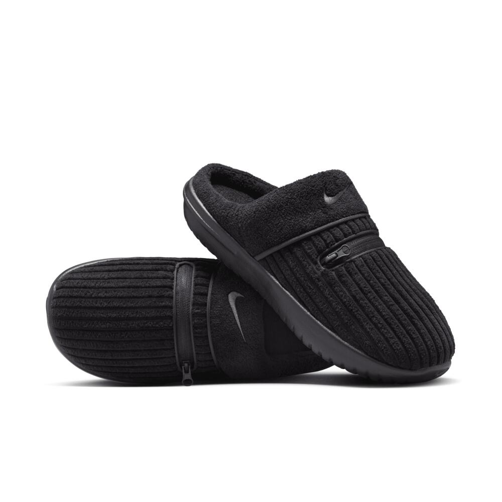 Nike Women's Burrow Slippers in Black Cover