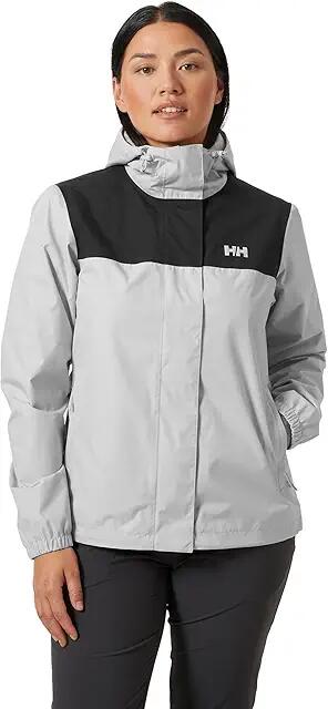 Helly Hansen Vancouver Rain Jacket (Nimbus Cloud) Women's Clothing Cover