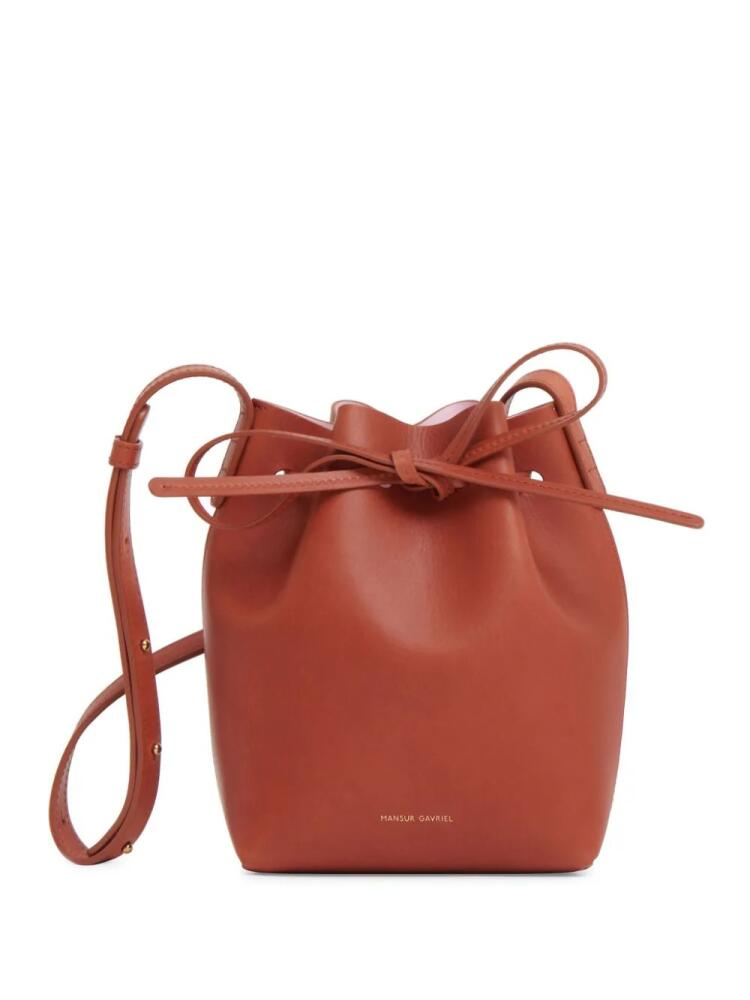 Mansur Gavriel mini bucket bag - Orange Cover